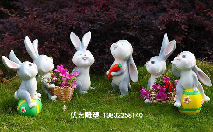 玻璃鋼動物雕塑