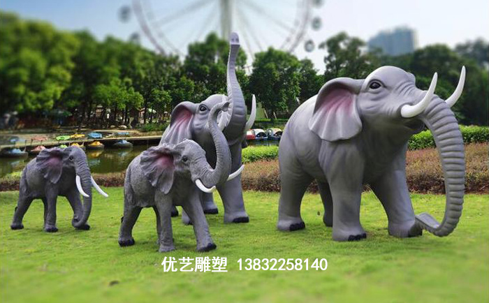 玻璃鋼動物雕塑