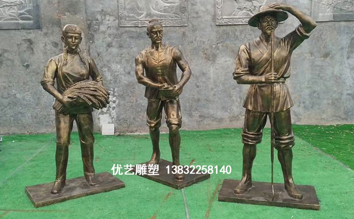 玻璃鋼人物雕塑