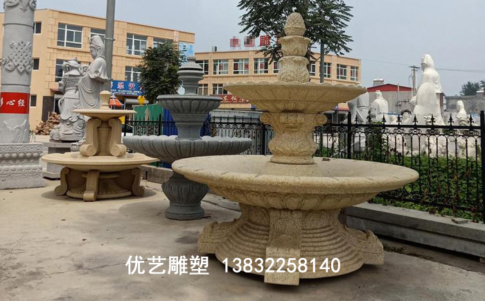 石雕流水噴泉