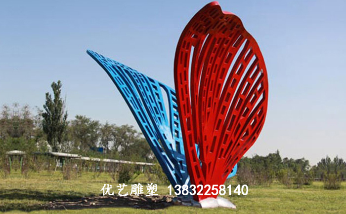 不銹鋼蝴蝶雕塑
