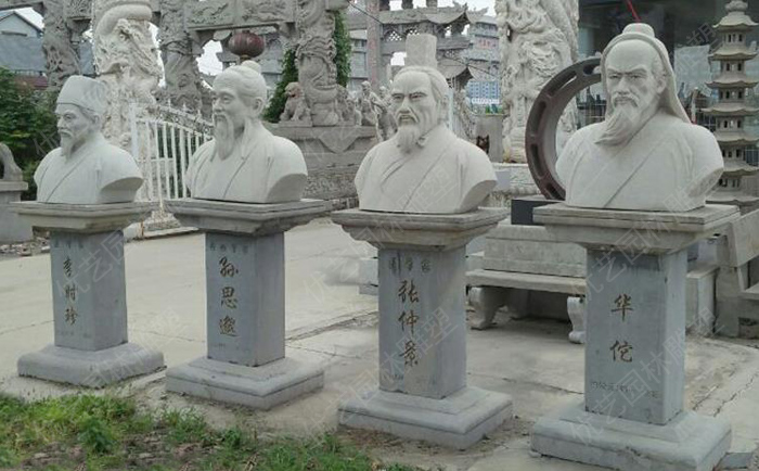 歷史人物石雕