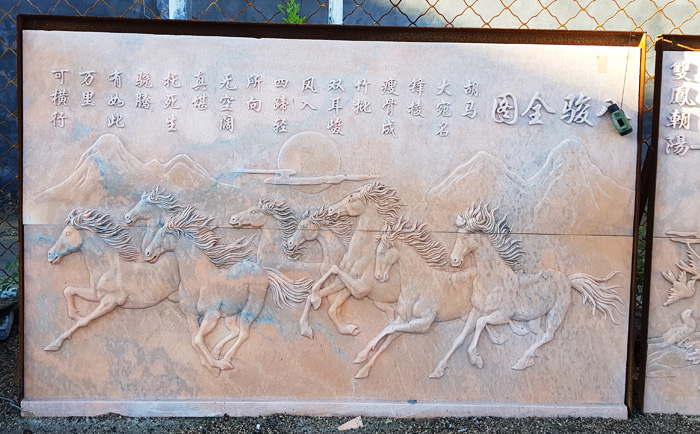 石材浮雕壁畫