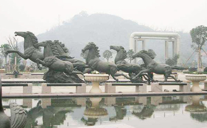 銅馬雕塑