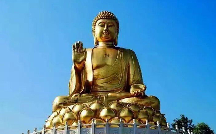 釋迦牟尼銅佛像雕塑