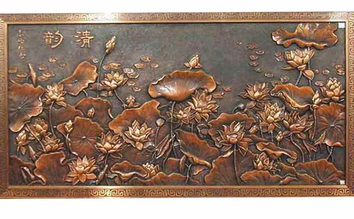銅浮雕壁畫(huà)