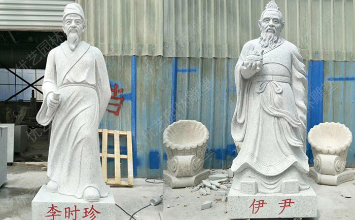 校園石雕人物