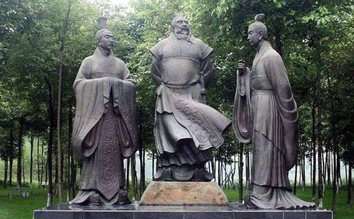 人物銅雕塑