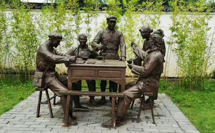 銅雕塑