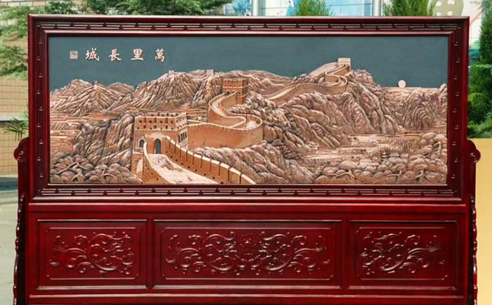 景觀銅浮雕