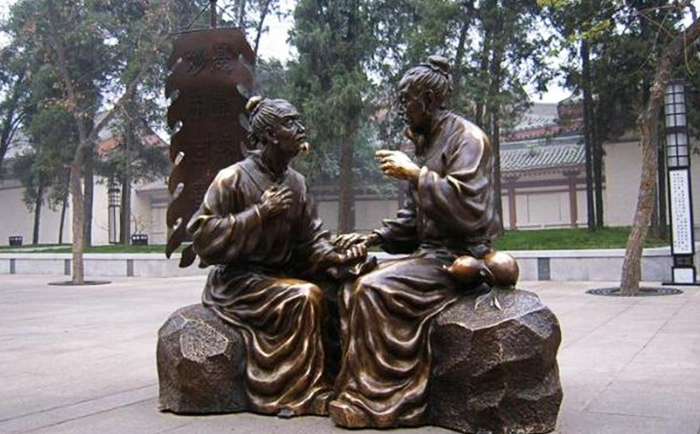 銅民俗人物雕塑