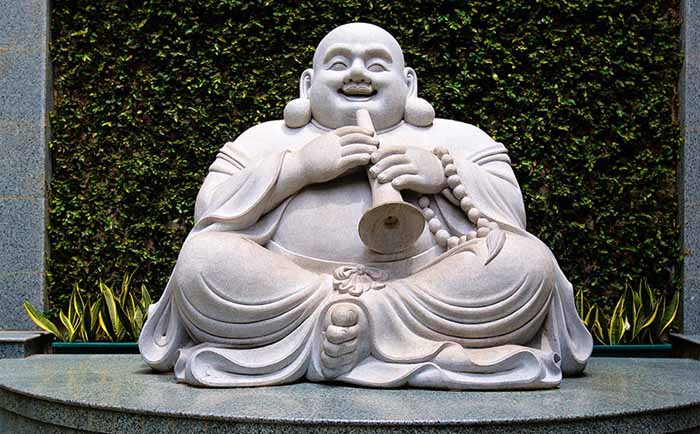 石雕彌勒佛