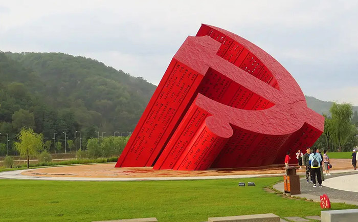 不銹鋼黨建雕塑