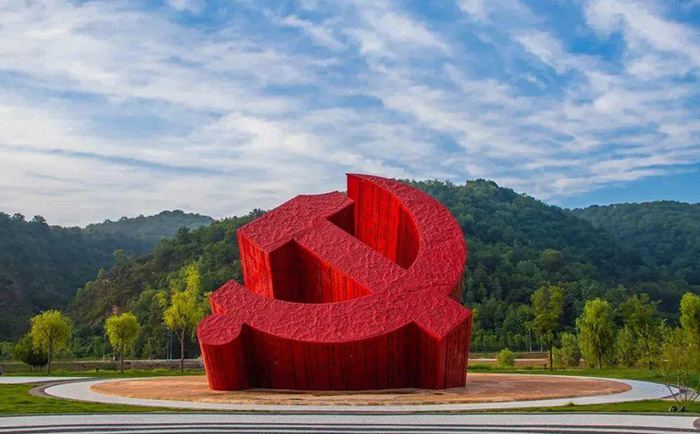 不銹鋼黨建雕塑