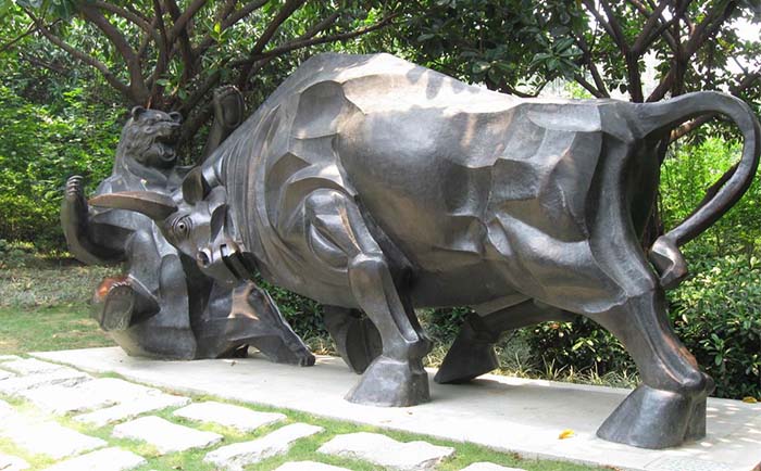 鑄銅動物雕塑